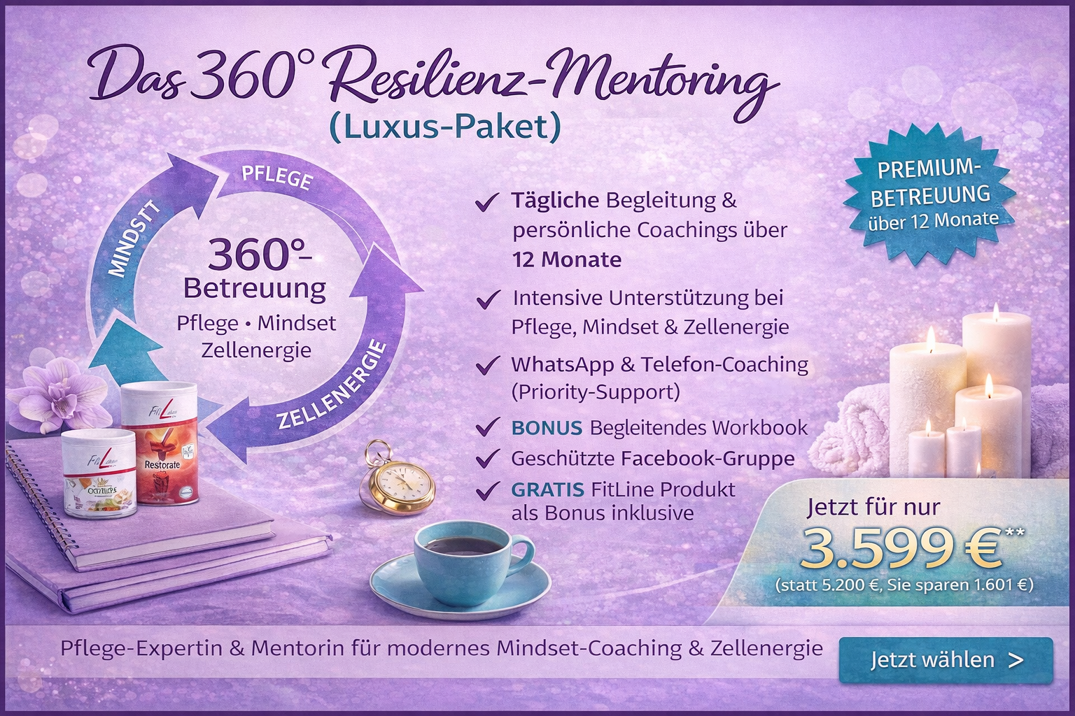 Das 360° Resilienz-Mentoring (Luxus-Paket)